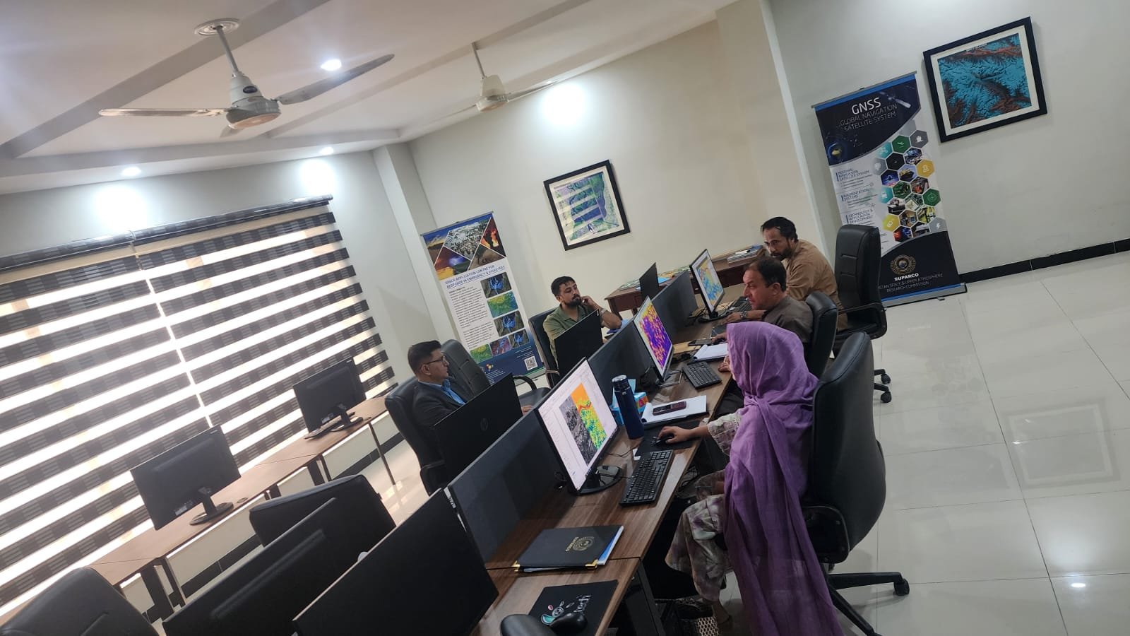 GIS advance training at Suparco